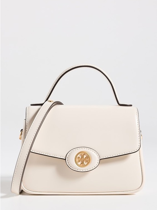 Tory Burch Handbags - Tory Burch Small Robinson Spazzolato Top Handle Bag